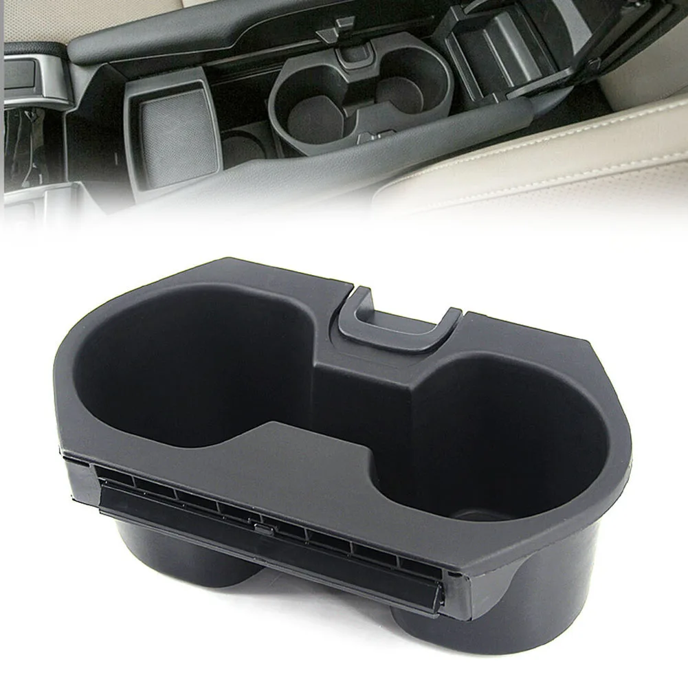 

Car Center Console Dual Cup Holder Insert for Honda Civic 2016-2021 Rear Armrest Compatible Part Number 83446-TBA-A01ZA