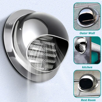 الفولاذ المقاوم للصدأ مجاري التهوية غطاء مصبغة العادم لسقف ا...