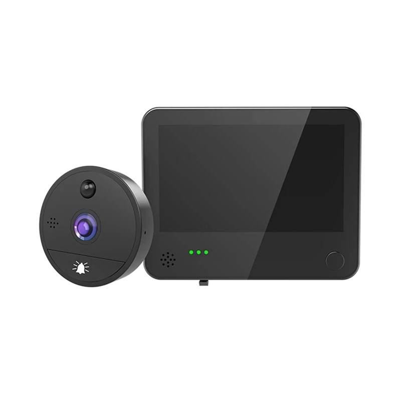 Tuya Smart Peephole Camera Wifi Video Doorbell 4.3 Inch 160° Surveillance Home Remote Wireless Intercom