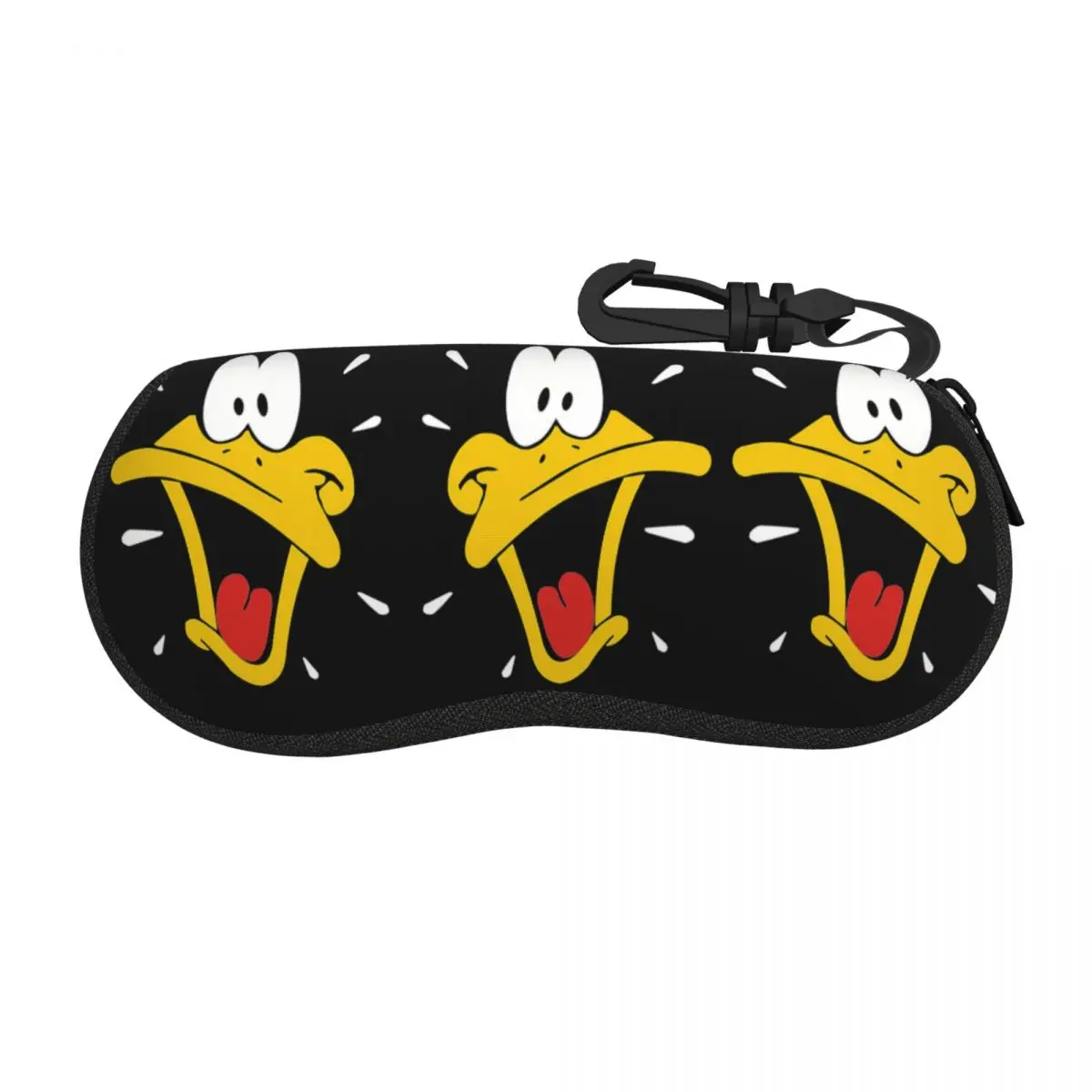 

Custom Daffy Duck Shell Eyeglasses Protector Cases Cool Sunglass Case Animation Cartoon Glasses Pouch