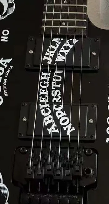 F.9 Exquisite electric guitar, high-quality chrome plated hardware guitar, fast and free shipping