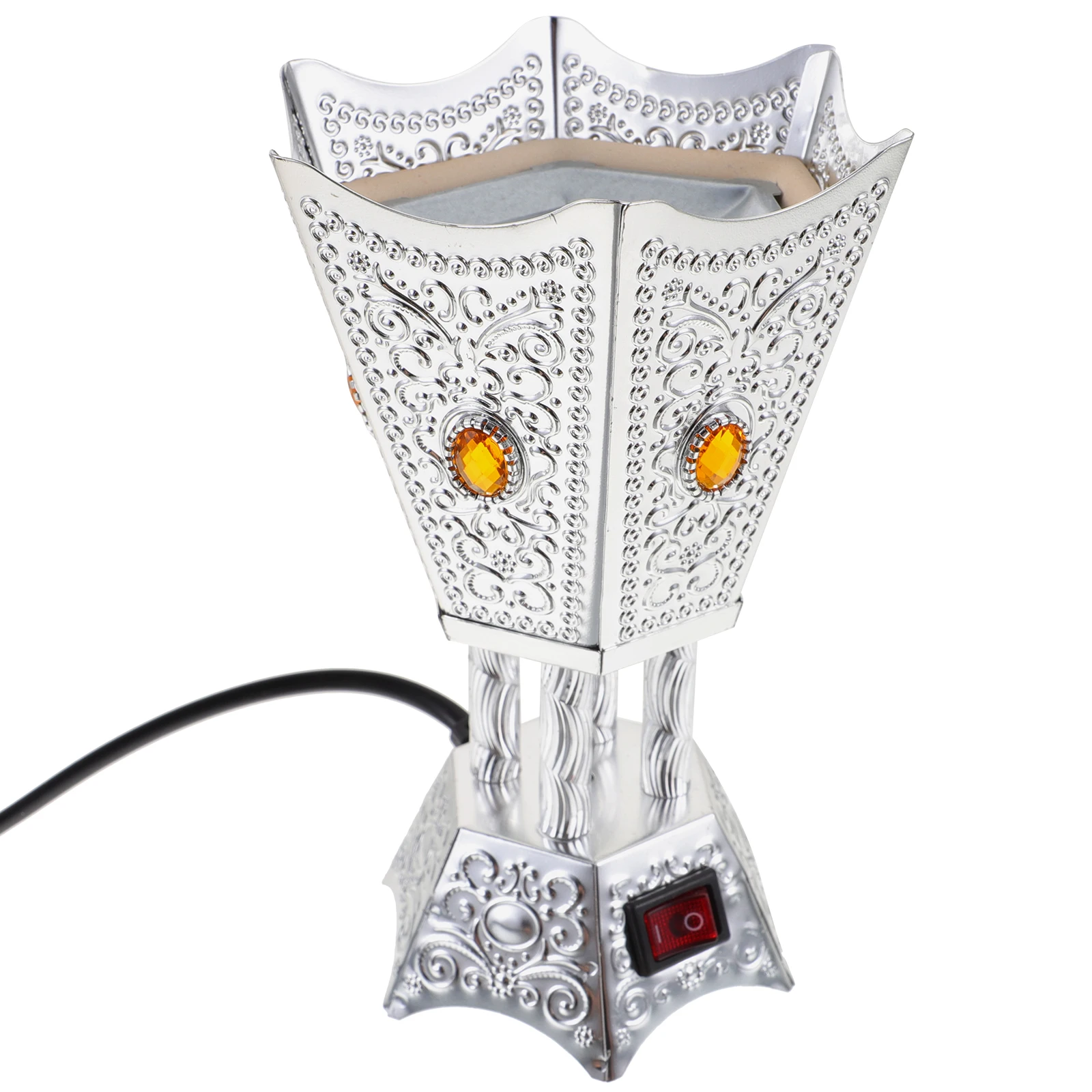 

Electric Incense Burner Retro Style Desktop Aroma Therapy Heater Reusable Incense Holder For Home Decor Uk Plug