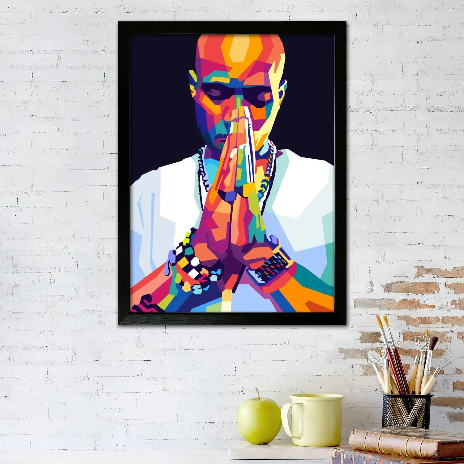 Rest In Peace DMX Canvas Art Poster and Wall Art, Picture Print, Modern Family, Bedroom Decor, Posters,Decorative painting