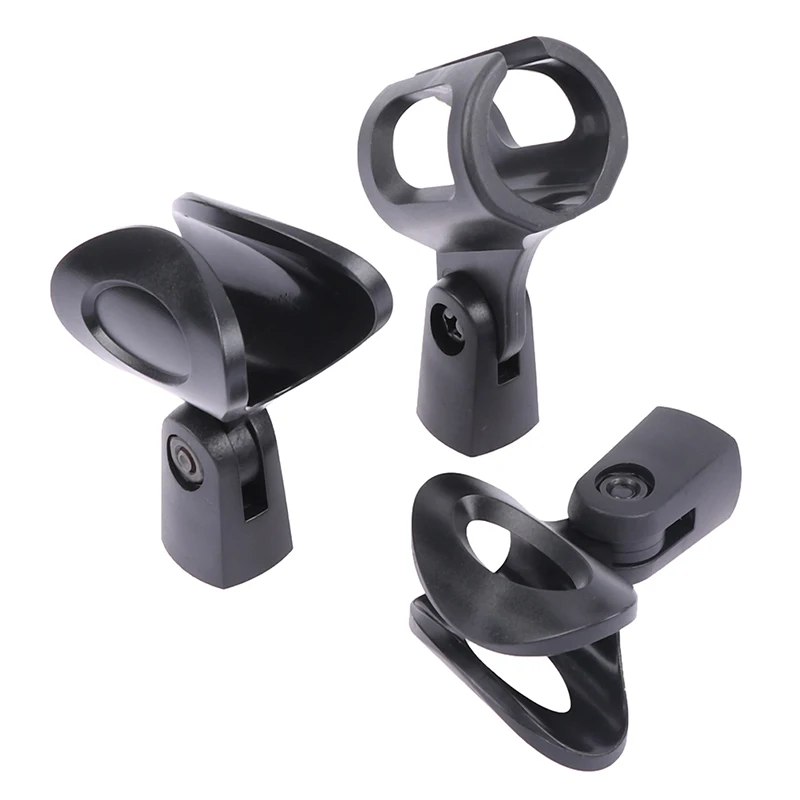 

Microphone Clip with Wireless Microphone Cantilever Shock-proof Bracket Clip Female Nut Adapters