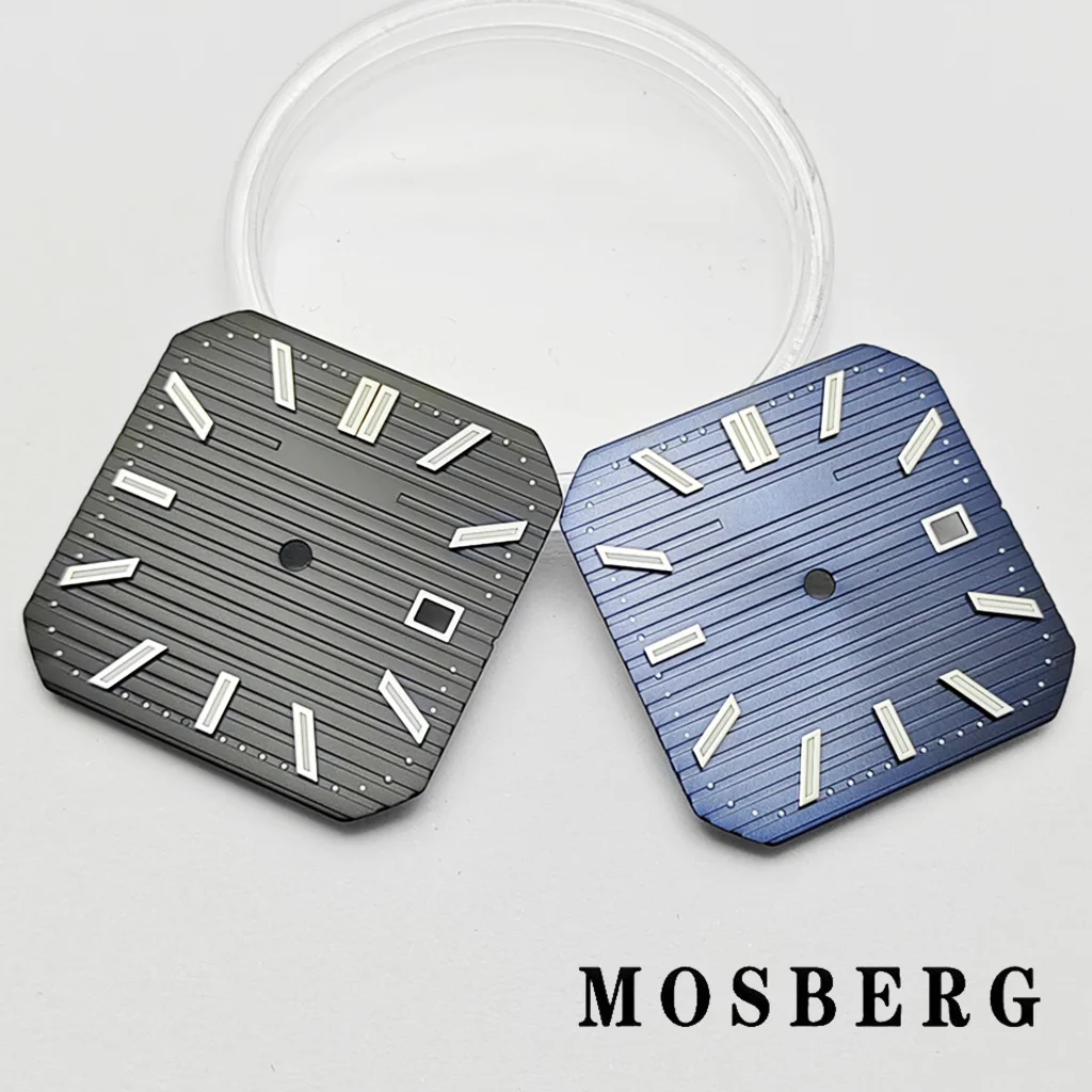 29 مللي متر معقمة NH35 ساعة الطلب الأخضر مضيئة ل NH35 ميوتا 8215 8205 821A DG2813 3804 أجزاء الحركة