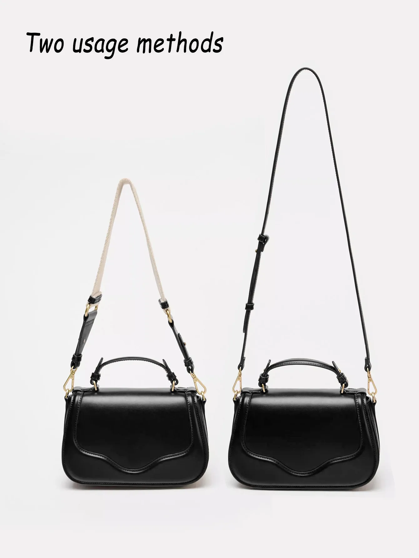 حقيبة يد ركاب الموضة في الهواء الطلق حقيبة كتف الترفيه تنوعا حقيبة كروسبودي حقيبة السرج #2