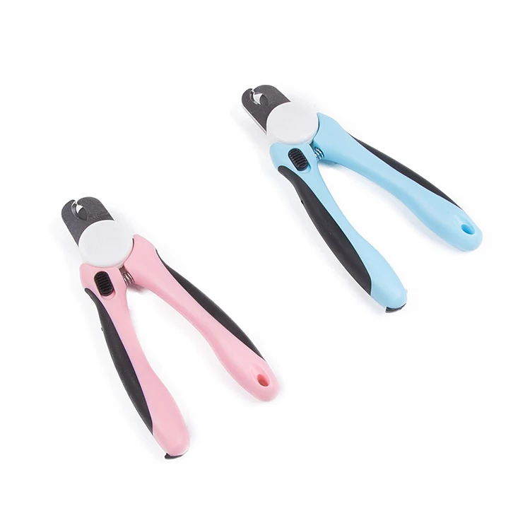 Professional Grooming Tool Safety Guard Avoid Over Cutting Dog Cat Pets Nail Clippers and Trimmers with Free Nail File