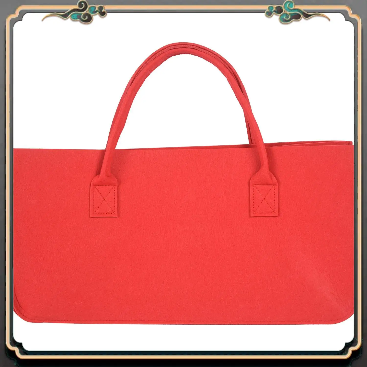 محفظة لباد ممتازة، حقيبة تخزين لباد، حقيبة تسوق كاجوال ذات سعة كبيرة