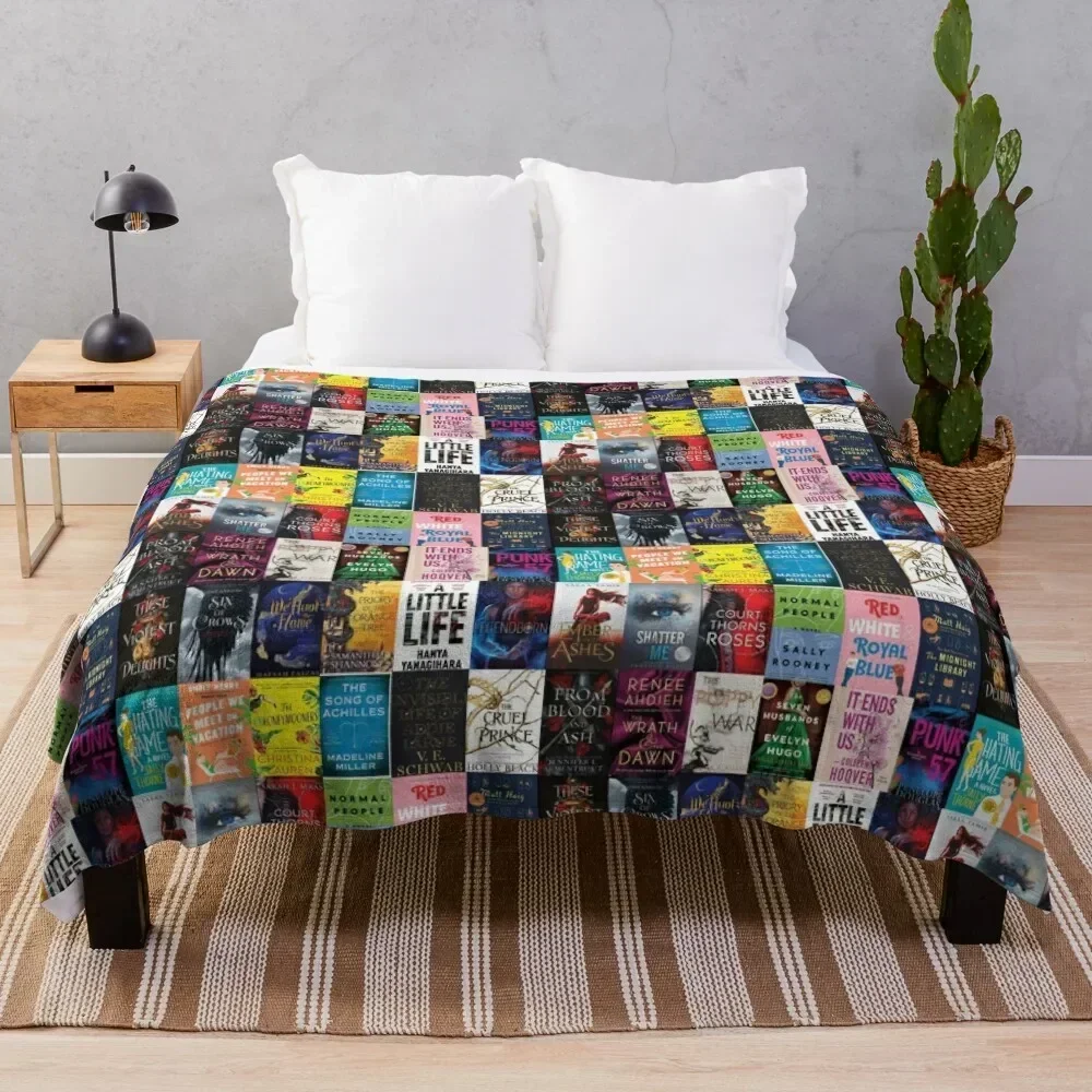 

BookTok Classics Throw Blanket Warm Accent Blanket for Living Room Decoration