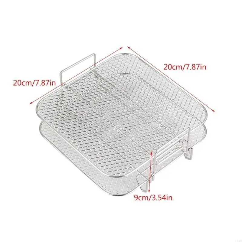 U1JE 7,87 -дюймовый квадратный воздушный фритюр