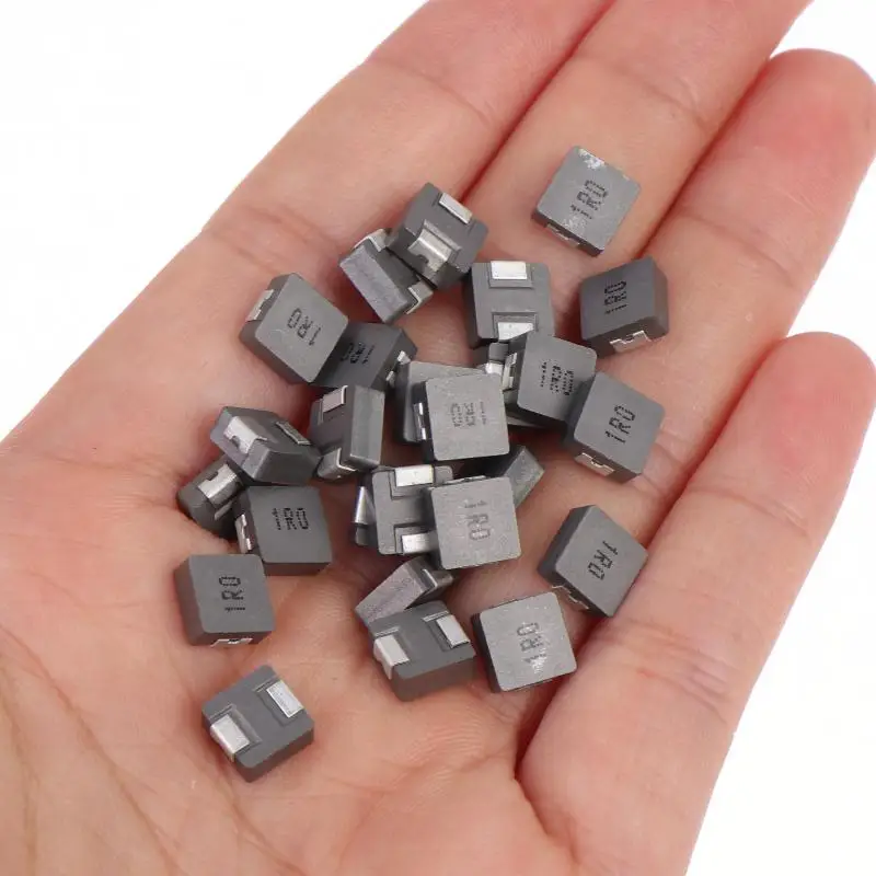 SMD Inductor 50Pcs High Current Integrated Mold 1uH 2.2uH 4.7uH for Electronic PCB Repair DIY Projects