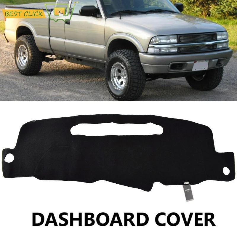 Xukey pokrywa deski rozdzielczej mata na deskę rozdzielczą Dashmat dla Chevrolet S10 marynarka Mini 1998 1999 2000 - 2004 mata na deskę rozdzielczą Pad parasol przeciwsłoneczny dywan