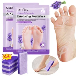 1-20Pair Exfoliating Feet Mask Exfoliating Foot Peel Mask Socks Pedicure Peeling Dead Skin Remover Feet Mask Peel Moisturizing