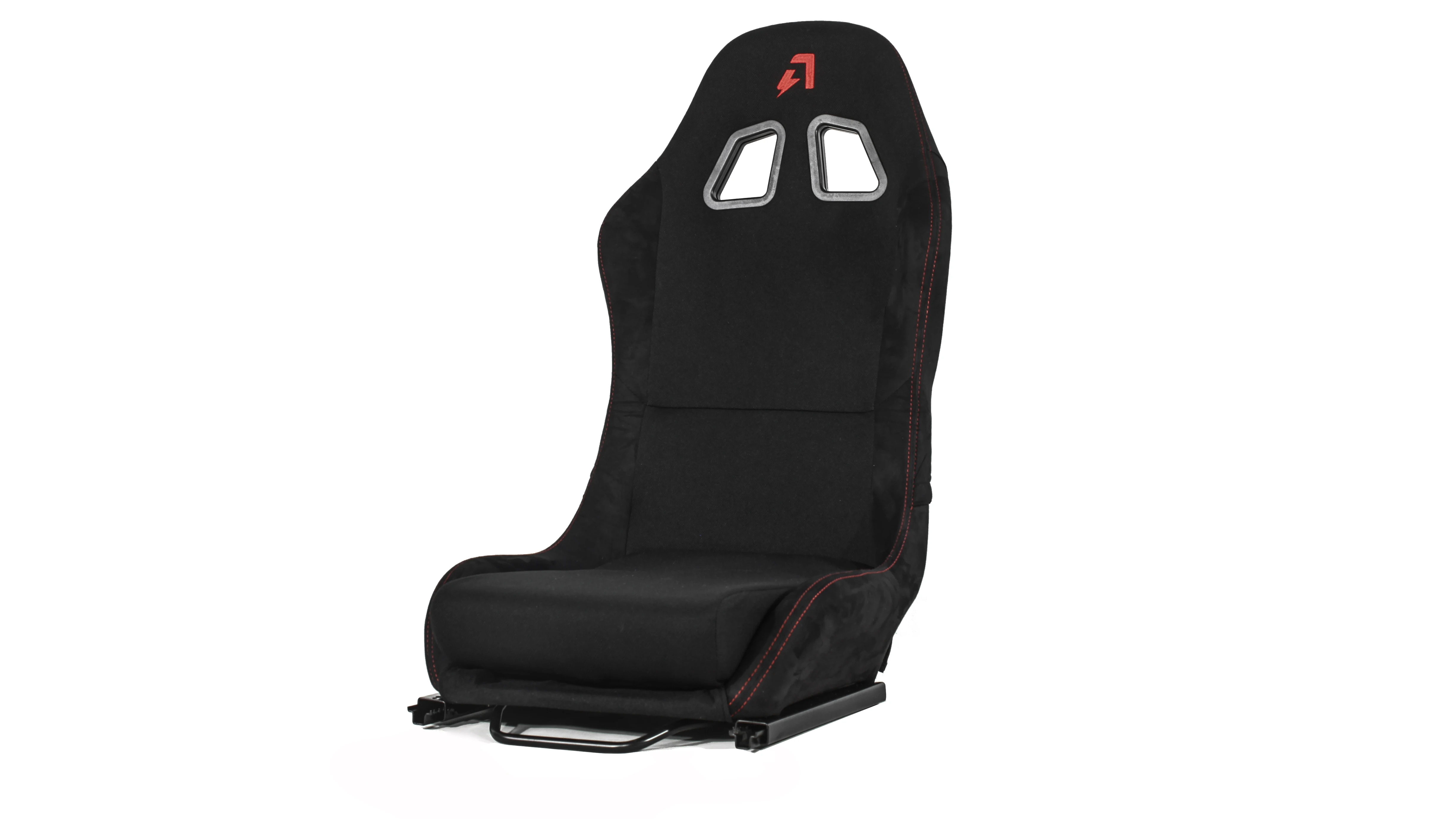 Foldable Modular Simracing Cockpit Esports Game Accessories, Adjustable Suede Universal Racing Seats Compatible with Moza