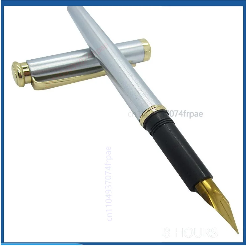 90s Vintage For Wing Sung Lucky L20 Fountain Pen Metal Lacquer Barrel Medium Fine Iridium Nib Smooth Calligraphy Practice（3pcs）