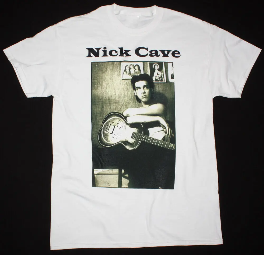 

NICK CAVE Music Lover Cotton White All Size Unisex Tee Shirt