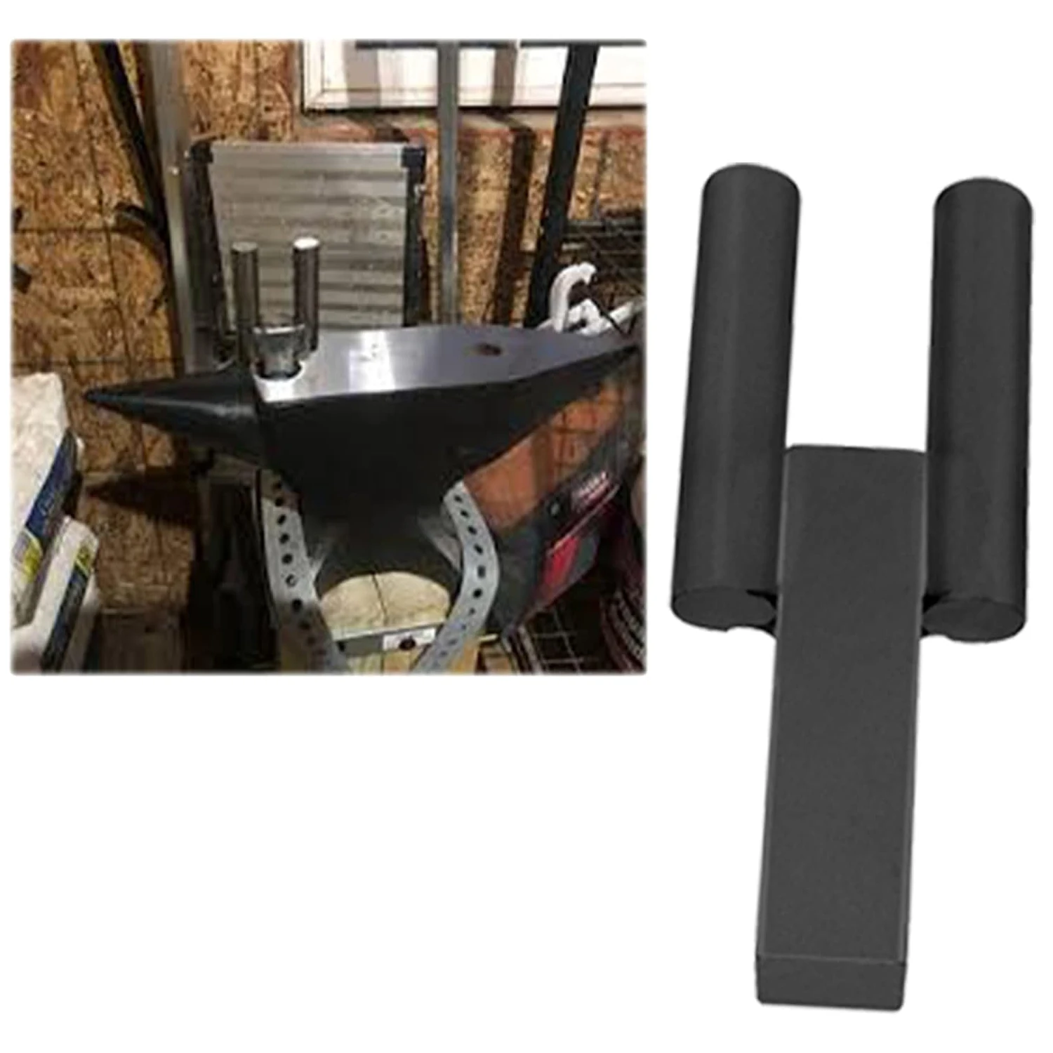 7/8 Inch Blacksmith Hardy Anvil Tool Hardy Turning Bending Forging Scrolling Twisting Tool Blacksmith Anvil Bending Fork