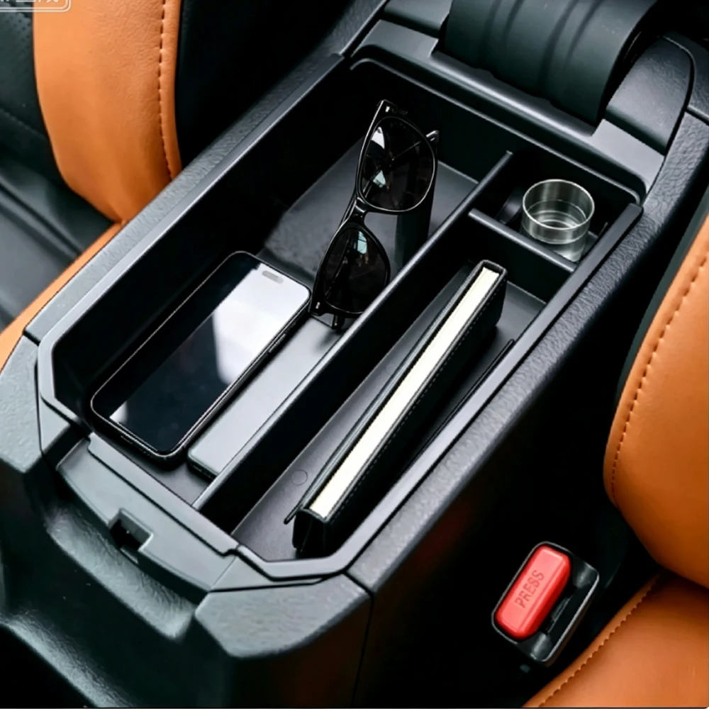 Car Armrest Storage Box Tray for Toyota RAV4 RAV 4 2013 2014 2015 Center Arm Rest Glove Case Car Accessories