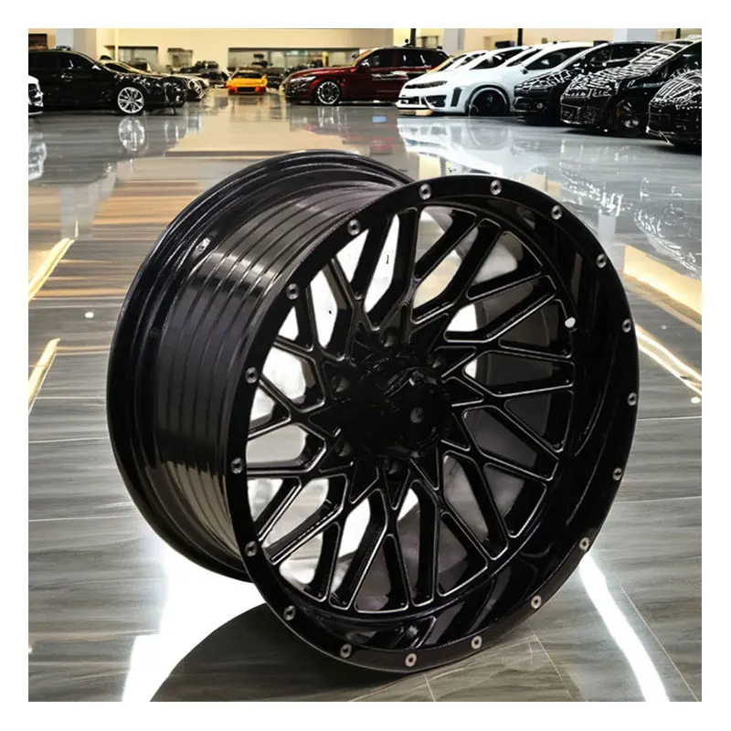 18Inch Alloy Wheel 18x9.5J Negative Et -15 6x139.7 Deep Dish Spokes Wheels Rim for Salecustom