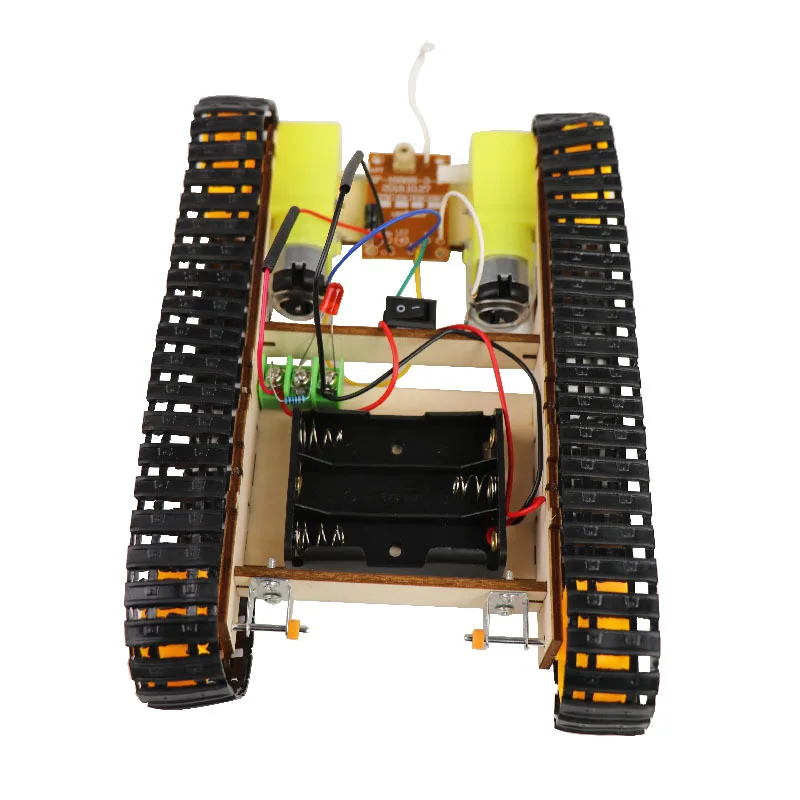 أداة تقنية ذاتية الصنع للأطفال ، خزان لاسلكي للتحكم عن بعد ، ألعاب علوم الساق ، آلة الفيزياء ، تصميم نموذج ، ألعاب تعليمية