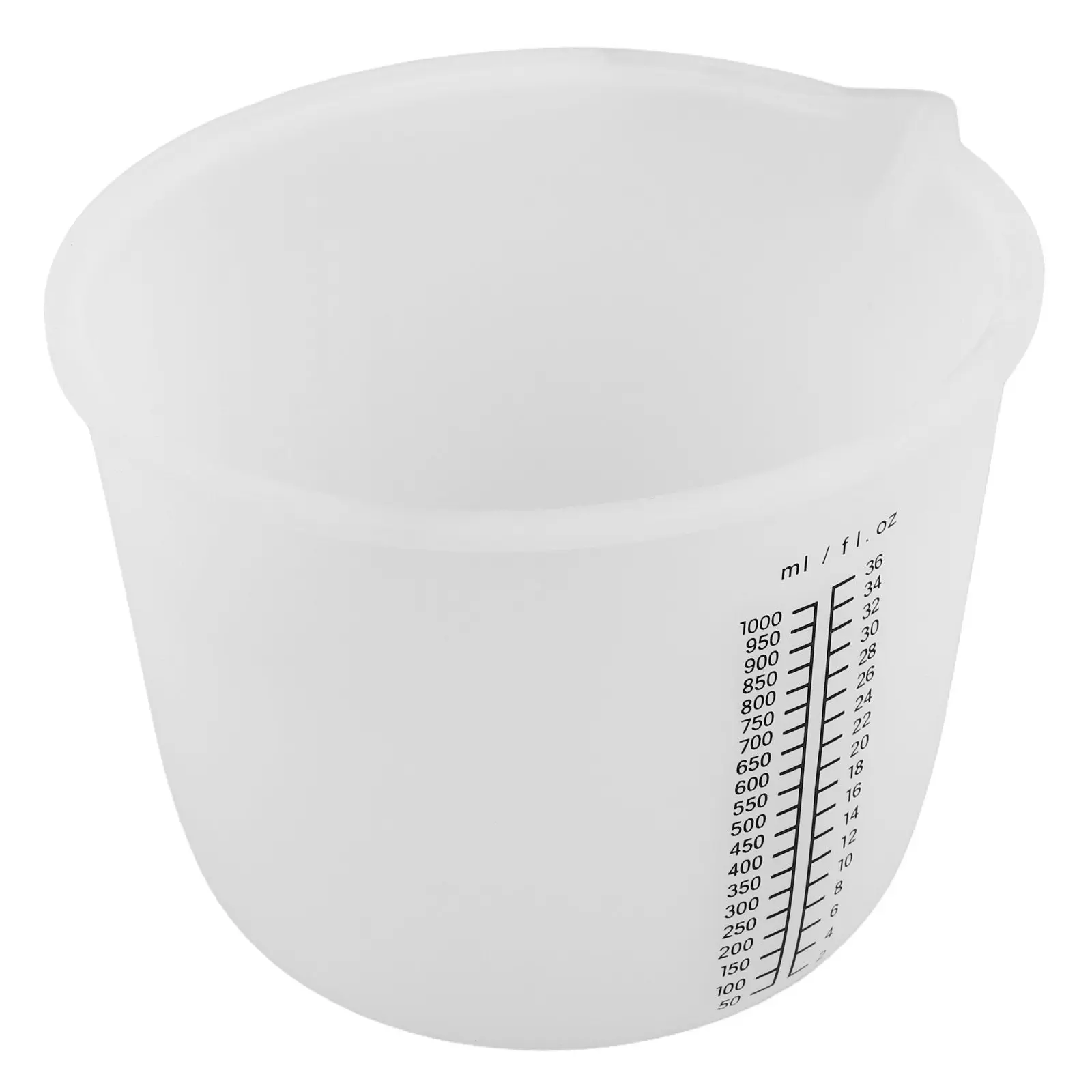 1000Ml Silicone Measuring Cup for Resin DIY Jewelry Making Casting Epoxy Projects Large Capacity Flexible Heat Resistant Liquid