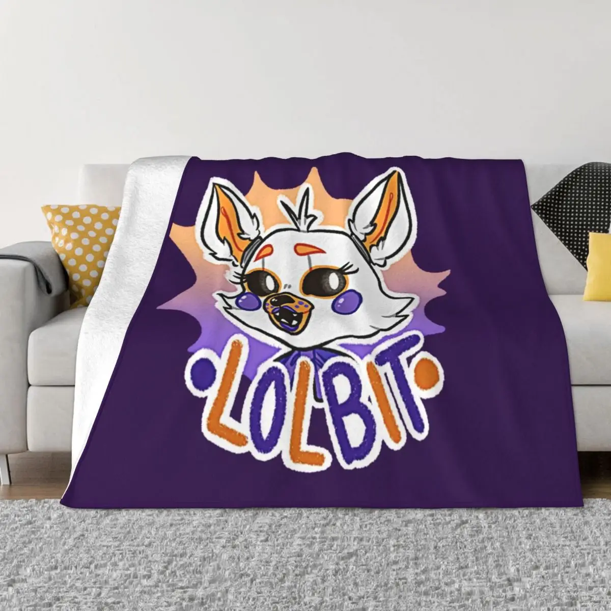 FNaF: Lolbit 던지기 담요, 움직이는 레트로, 수요일 담요 