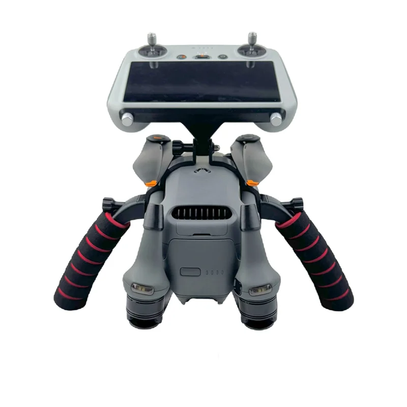 A99E-For DJI Mavic 4 Pro Dual Handle Handheld Gimbal Stabilizer Ground Shooting Stand Tripod Drone Accessories