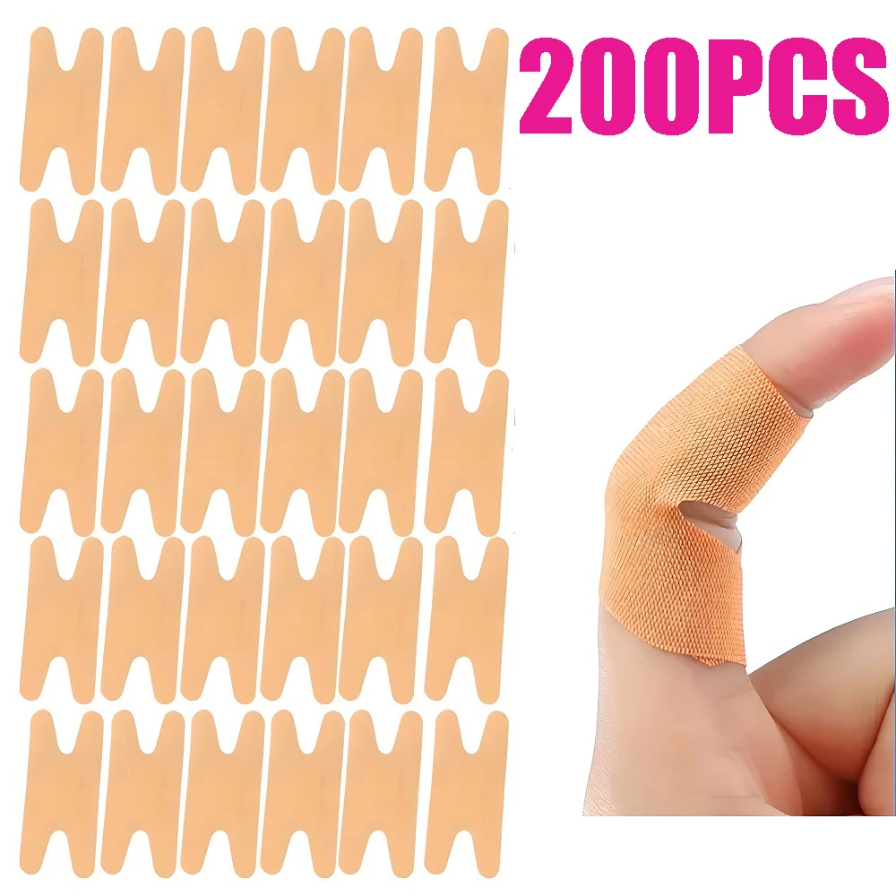 200Pcs H-Type Emergency Wound Bandages Medical Skin Patches First Aid Dressing Plasters for Trauma Treatment