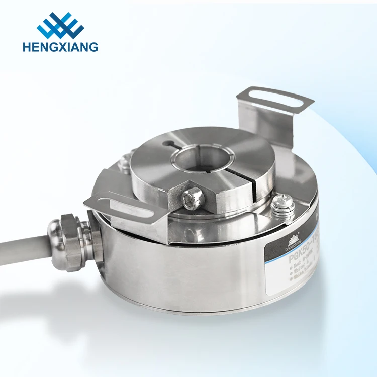 PGK50 17 bits encoder solute though hole resolution up to 24 bits encoder shaft Hollow shaft encoder