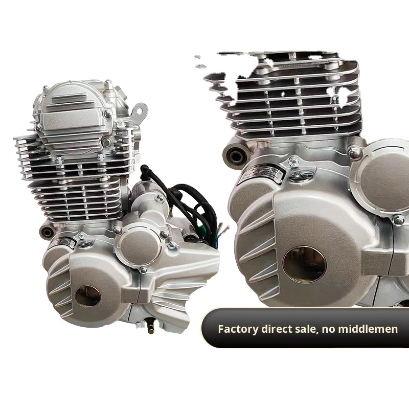 CB300 300CC Vertical Big Head Racing Engine 4 Stroke Air Cooled CDI for Off-Road Motorcycle Modification Parts