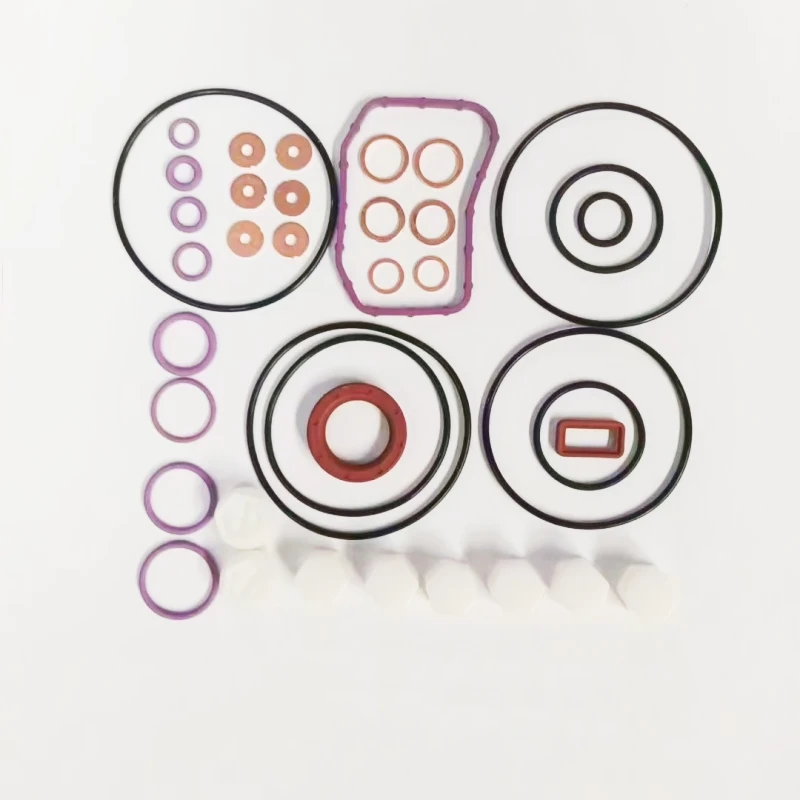10 Uds VP44 junta de anillo de goma de sellado de aceite de bomba de motor diésel 1467045046 1467035017   Kit de reparación y revisión para Bosch