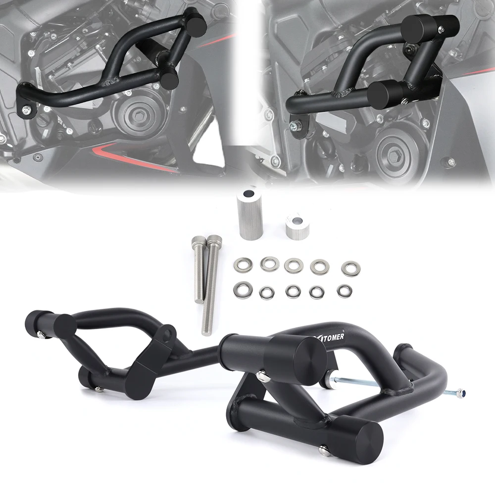 

Motorcycle Stunt Cage Crash Cage Engine Guard Highway Bars Bumper Protector Race Rail CBR650R e-clutch 2024 2025 2026 For HONDA