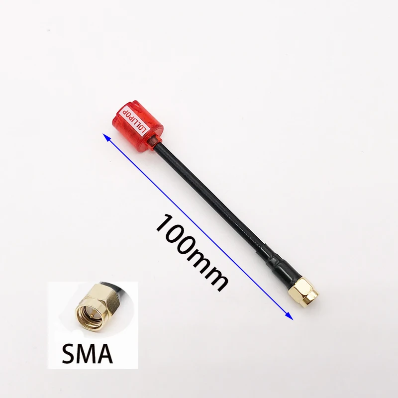 Neue Micro Lollipop 5 RHCP 5,8 G FPV Antenne High Gain 2,8 Dbi SMA/RP-SMA/MMCX/UFL Antenne Für RC Drone Sender Empfänger Teil