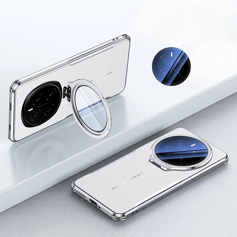 

Case For Honor Magic 7 Pro Fashionable Xuanwu Lens Integrated Bracket Leather Anti-fall Cover For honor magic 7 Pro Funda