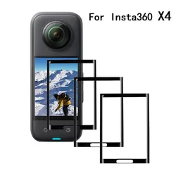 Full Coverage Protective Film for Insta360 X4 Camera Accessories Screen Protector for Insta 360 X4 Anti-scratch Film(Not Glass)