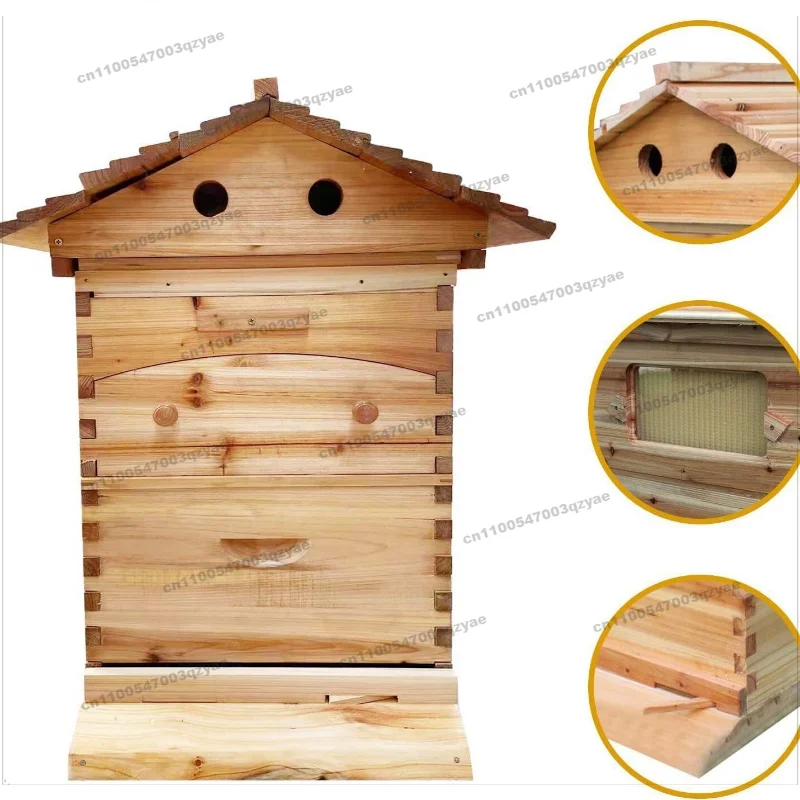 Bee Utensils Full Boiled Wax Self-flowing Bee Box Independent Packaging Nest Foundation Machinery and Tools