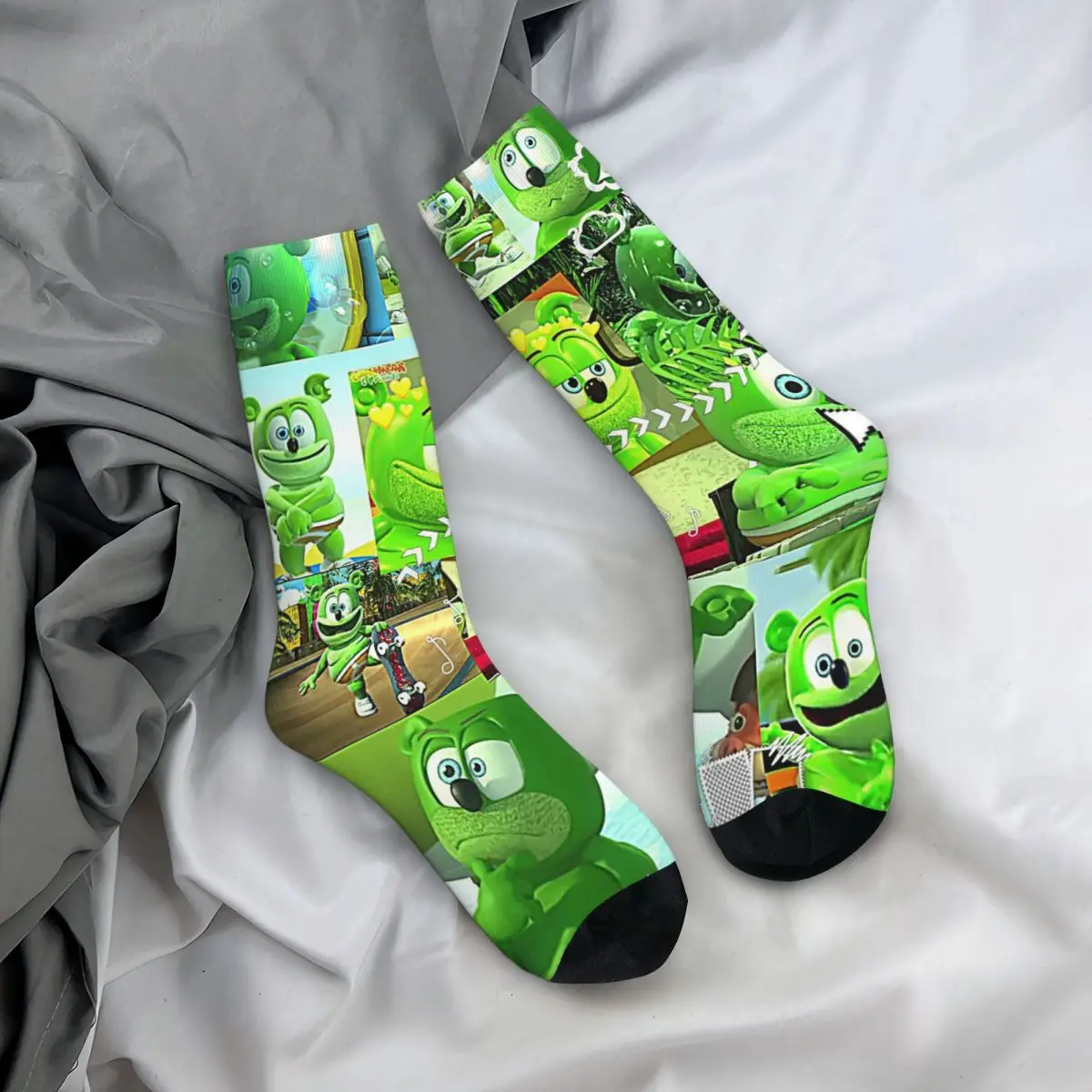 

Всесезонные чулки для экипажа Gummibar (Gummmy Bear), носки, модные длинные носки, аксессуары для мужчин и женщин, подарок на день рождения