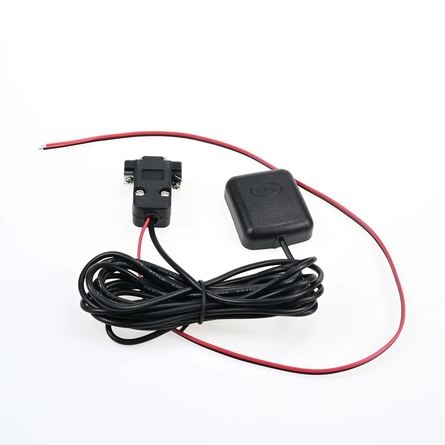 3.3V-5V RS-232 Serial GPS Receiver RS232 DB9 with power cable for Yaesu FT991A,NMEA0183 GPS+GLONASS dual-mode