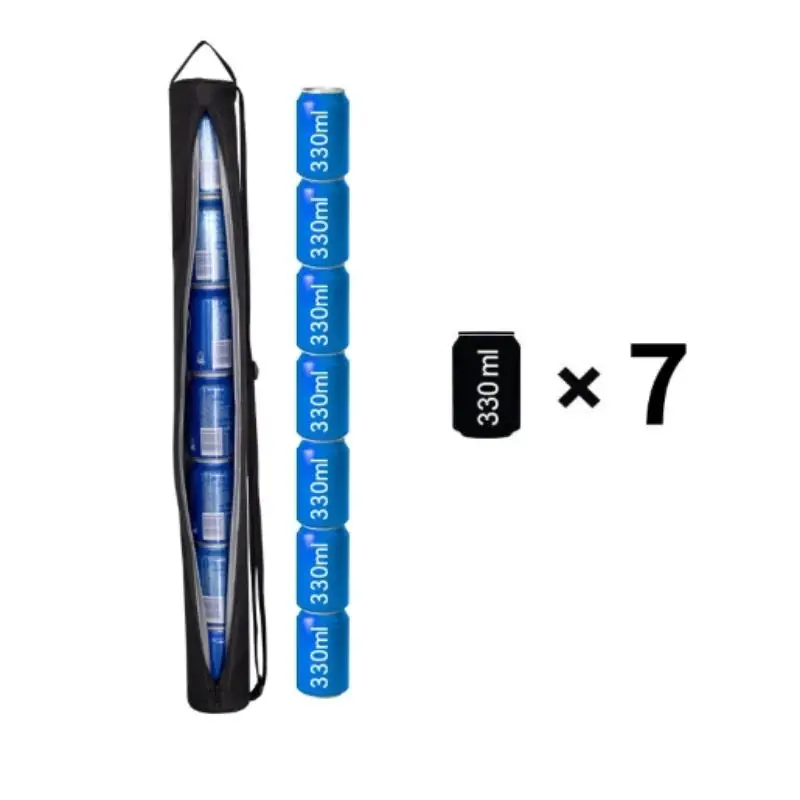 Portable Leakproof Design Golf Cooler Bag Shoulder Strap Reusable Beer Sleeve Durable Beverage Sleeve Beer Drinking