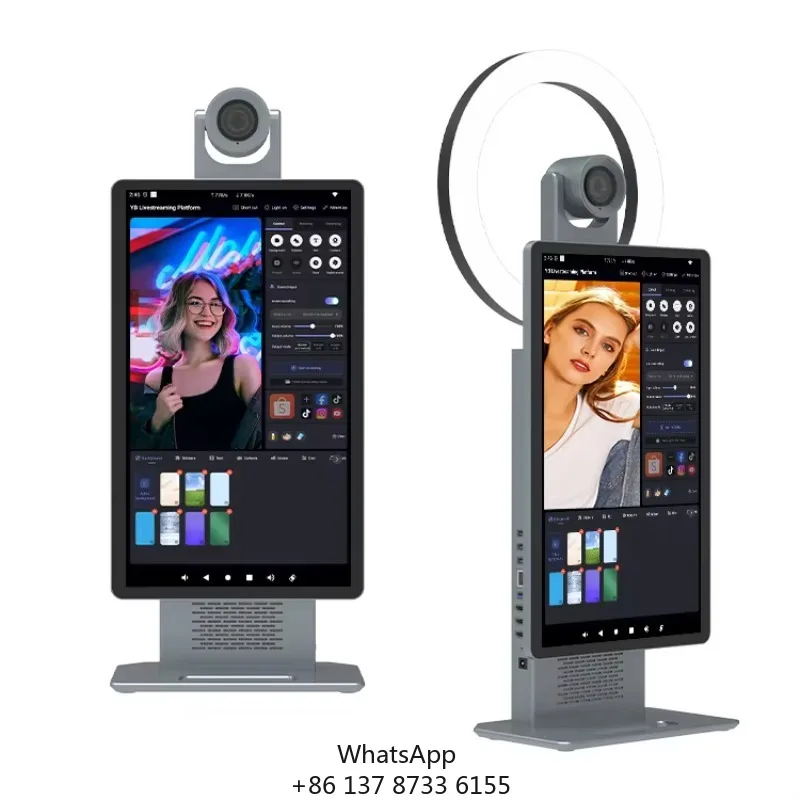 Original Factory Wholesale Price 15.6 Desktop Live Stream Machine Mobile Livestreaming Broadcast Equipment For Live Streaming