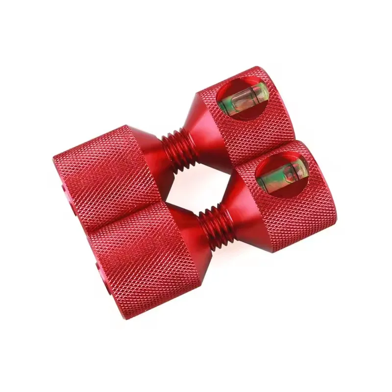 2-Hole Flange Alignment Pin Set With Level, 1-1/8 inch Flange Locating Pin