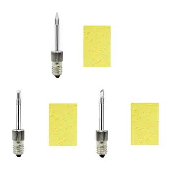 Groty lutownicze USB żeliwna głowica do lutowania wymiana końcówki lutownicze głowica spawalnicza do interfejsu E10 stacja lutownicza