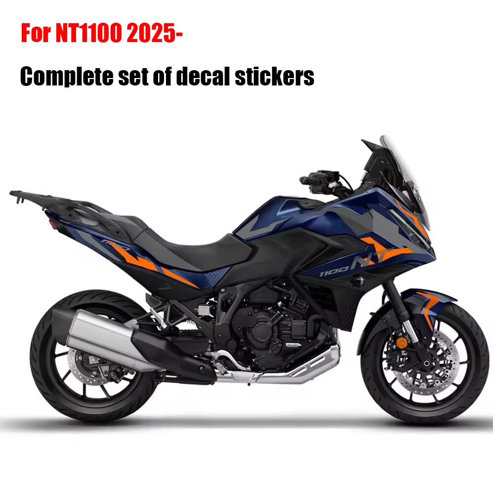 For NT1100 2025 Motorcycle scratch-resistant paint protection stickers NT 1100 NT1100 Full-body protective decal kit Waterproof