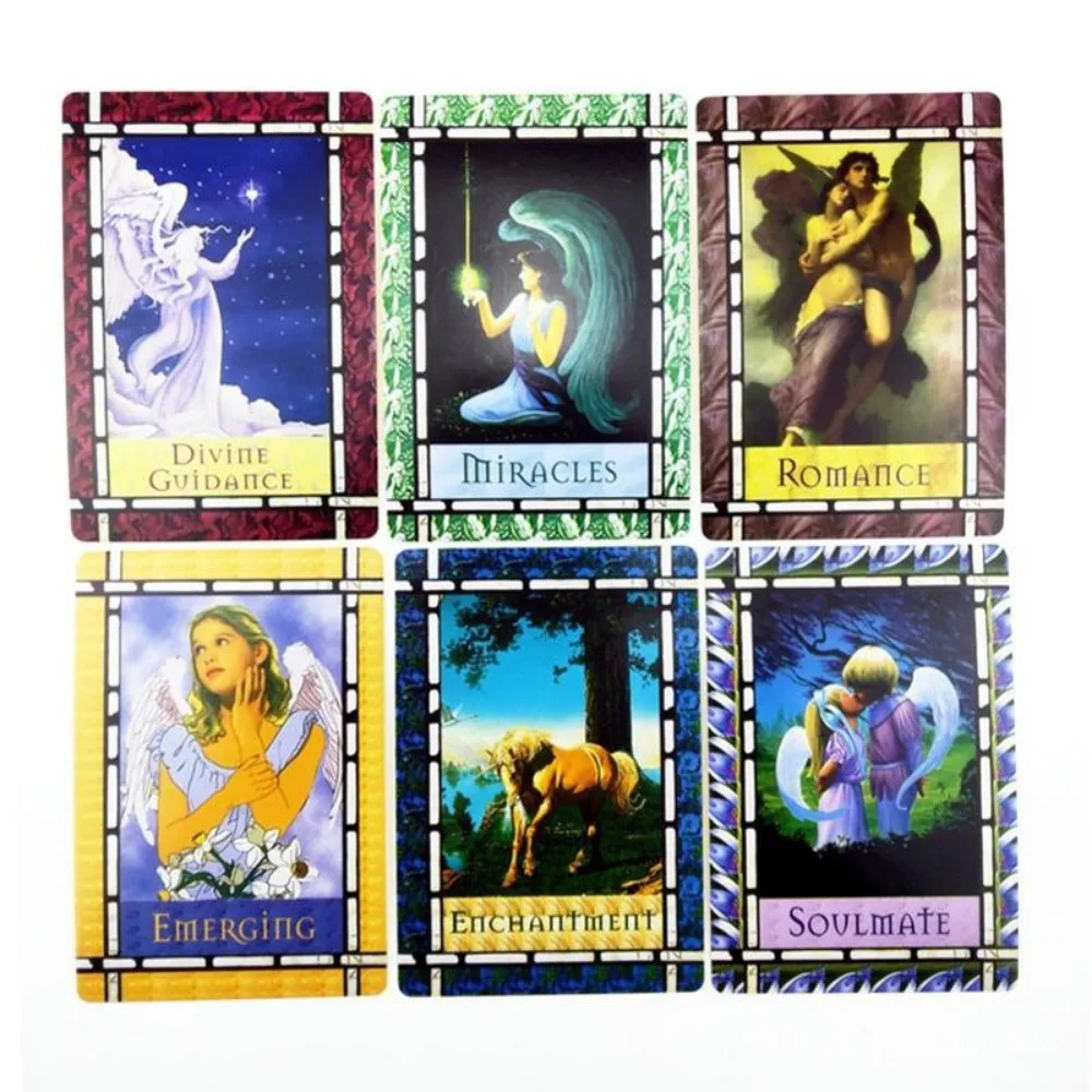 10.3*6cm Tarot Card Deck Healing Angel Oracle Card Tarot Healing with The Angels Leisure Party