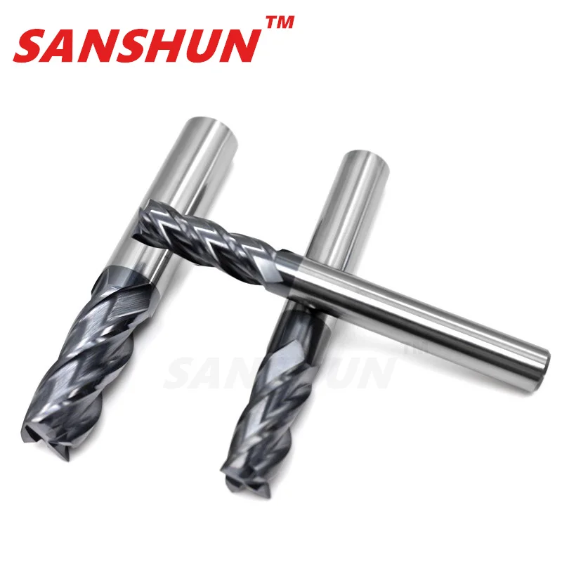 Milling Cutter Hrc50 4 Flute Endmill Alloy Tungsten Steel Cnc Maching Wholesale Top Milling Machine Tools For Steel Woodworking