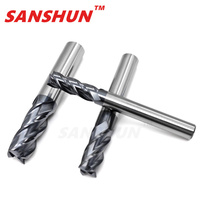 1.0mmX50LMilling Cutter Hrc50 4 Flute Endmill Alloy Tungsten Steel Cnc Maching Wholesale Top Machine Tools For Steel Woodworking