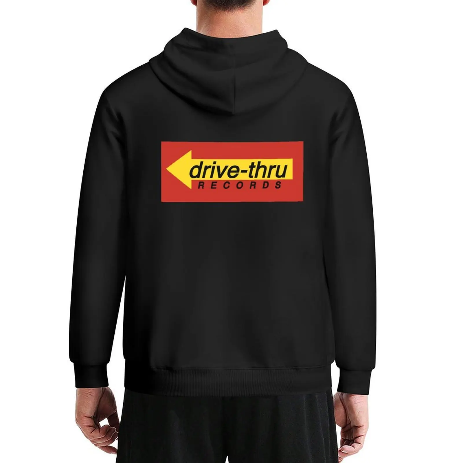 

Drive-Thru Records Logo Hoodie korean style clothes hooded shirt mens designer clothes male clothes hoodie graphic