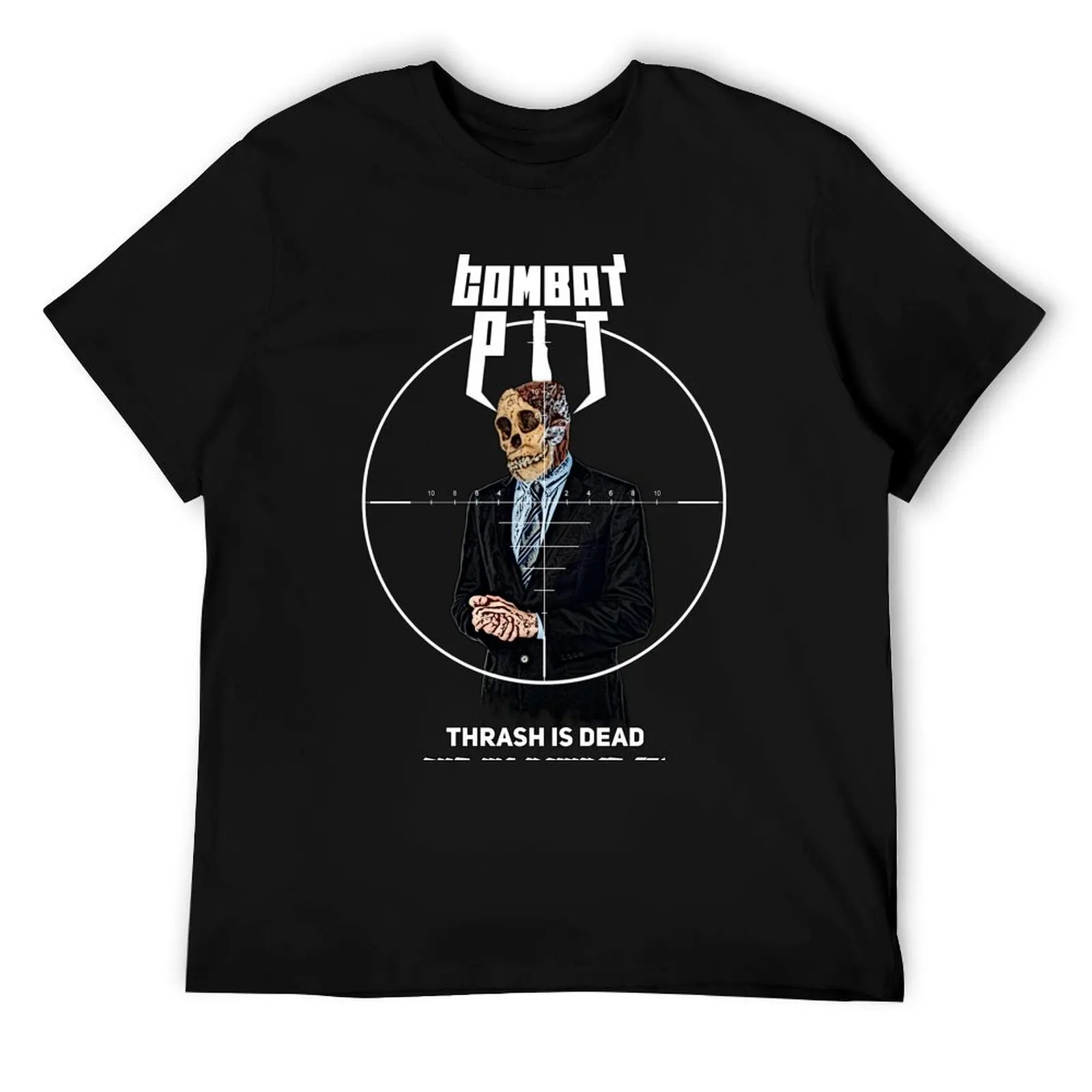 

Combat Pit: Thrash is Dead and we Bombed it! T-Shirt men t shirt cotton 100% g man t shirts for men T-Shirt