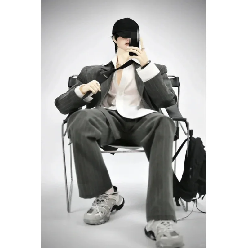 

Одежда для куклы BJD подходит для мужского костюма размера дяди 1/3, повседневный костюм, свободная корейская версия, деловой костюм, аксессуары для кукол