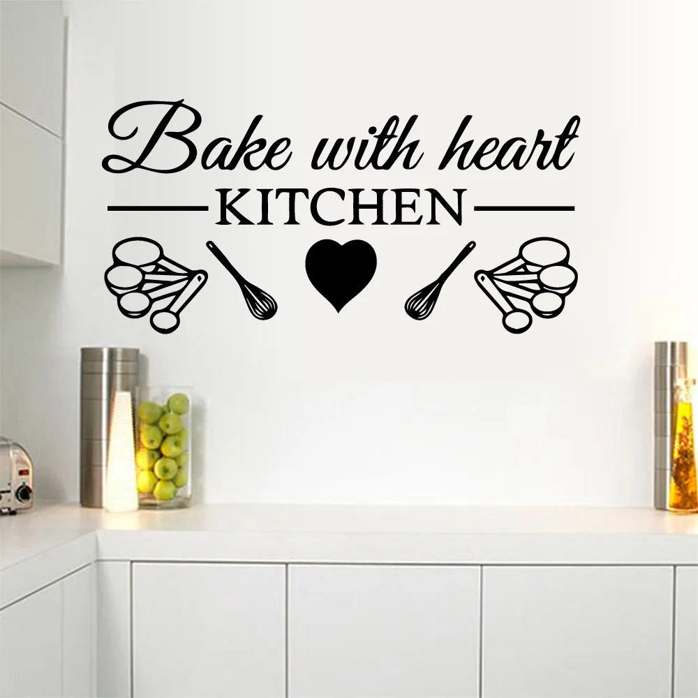 Creative kitchen Sticker Waterproof Vinyl Wallpaper Home Decor For Kids Rooms Decoration Diy Pvc Home Decoration Accessories